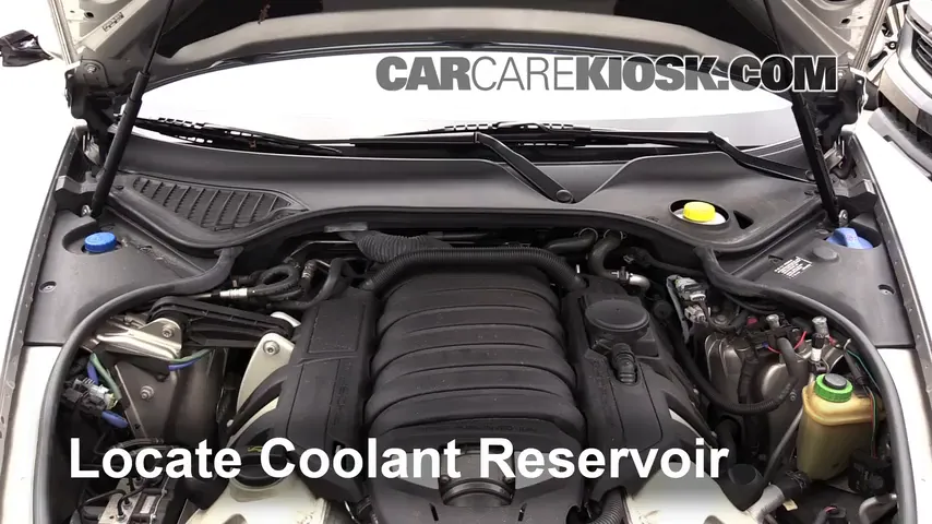 2010 Porsche Panamera 4S 4.8L V8 Coolant (Antifreeze)